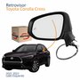 Retrovisor Toyota Corolla Cross 2021 2022 Elétrico Com Pisca Lado Esquerdo Motorista Original