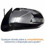 Retrovisor Toyota Hilux Sw4 2012 Até 2015 Elétrico Com Pisca Cromado Lado Esquerdo Motorista Original