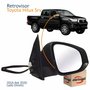 Retrovisor Toyota Hilux Srv 2016 2017 2018 2019 2020 Elétrico Com Pisca Capa Cromada Lado Direito Passageiro Original