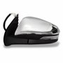 Retrovisor Toyota Hilux Srv 2016 Até 2023 Elétrico Com Pisca Cristal Power Fold Cromada Luz De Cortesia Lado Esquerdo Motorista