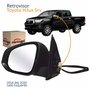 Retrovisor Toyota Hilux Srv 2016 2017 2018 2019 2020 Elétrico Com Pisca Capa Cromada Lado Esquerdo Motorista Original