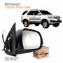 Retrovisor Toyota Hilux Sw4 2012 Até 2015 Elétrico Com Pisca Cromado Lado Direito Passageiro Original