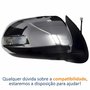 Retrovisor Toyota Hilux Sw4 2012 Até 2015 Elétrico Com Pisca Cromado Lado Direito Passageiro Original
