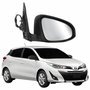 Retrovisor Toyota Yaris 2018 2019 2020 2021 2022 Elétrico Com Pisca Lado Direito Passageiro