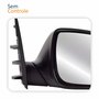 Retrovisor Vw Amarok 2010 Até 2016 Sem Controle Preto Lado Direito Passageiro
