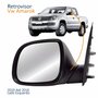 Retrovisor Vw Amarok 2010 Até 2016 Sem Controle Preto Lado Esquerdo Motorista