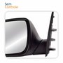 Retrovisor Vw Amarok 2010 Até 2016 Sem Controle Preto Lado Esquerdo Motorista