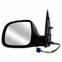 Retrovisor Vw Amarok 2010 Até 2014 Elétrico Conector Azul Antena AM FM Lado Esquerdo Motorista