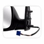Retrovisor Vw Amarok 2010 Até 2014 Elétrico Conector Azul Antena AM FM Lado Esquerdo Motorista