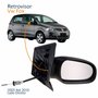Retrovisor Vw Fox 2003 Até 2010 Com Controle Lado Direito Passageiro