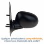 Retrovisor Vw Gol 1995 1996 1997 1998 1999 4 Portas Sem Controle Lado Esquerdo Motorista