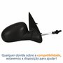 Retrovisor Vw Gol 1995 1996 1997 1998 1999 4 Portas Com Controle Lado Direito Passageiro