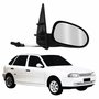 Retrovisor Vw Gol 1995 1996 1997 1998 1999 4 Portas Com Controle Lado Direito Passageiro
