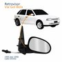 Retrovisor Vw Gol 1995 1996 1997 1998 1999 4 Portas Com Controle Lado Direito Passageiro