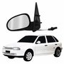 Retrovisor Vw Gol 1995 1996 1997 1998 1999 4 Portas Com Controle Lado Esquerdo Motorista
