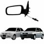 Retrovisor Vw Gol G3 1999 Até 2005 Gol G4 2005 Até 2008 2 Portas Com Controle Lado Esquerdo Motorista