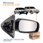 Retrovisor Vw Gol G3 1999 Até 2005 G4 2005 Até 2008 2 Portas Sem Controle Lado Direito Passageiro Original