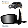 Retrovisor Vw Gol G5 2008 2009 2010 2011 Elétrico Liso Lado Esquerdo Motorista