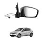 Retrovisor Vw Gol G6 2012 Até 2016 Texturizado Com Controle Lado Esquerdo Motorista