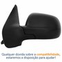 Retrovisor Vw Golf 1998 Até 2007 Elétrico Lado Esquerdo Motorista