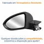 Retrovisor Vw Golf 2014 Até 2019 Elétrico Com Pisca METAGAL Lado Esquerdo Motorista