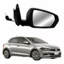 Retrovisor Vw Polo 2017 Até 2022 Com Pisca Com Controle Lado Direito Passageiro
