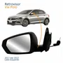 Retrovisor Vw Polo 2017 Até 2022 Com Pisca Com Controle Lado Esquerdo Motorista