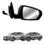 Retrovisor Vw Polo Virtus 2017 Até 2023 Com Controle Lado Esquerdo Motorista