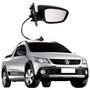 Retrovisor Vw Saveiro Cross G5 2009 2010 2011 2012 2013 Elétrico Com Pisca Lado Direito Passageiro