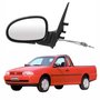 Retrovisor Vw Saveiro G2 1998 Até 2000 Com Controle Lado Esquerdo Motorista