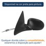 Retrovisor Vw Saveiro G2 1998 Até 2000 Com Controle Lado Esquerdo Motorista