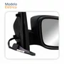 Retrovisor Vw Saveiro G5 2008 Até 2012 Elétrico Capa Lisa Lado Direito Passageiro