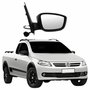 Retrovisor Vw Saveiro G5 2013 Até 2016 Eletrico Com Pisca Lado Direito Passageiro