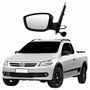 Retrovisor Vw Saveiro G5 2013 Até 2016 Eletrico Com Pisca Lado Esquerdo Motorista