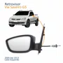 Retrovisor Vw Saveiro G5 2009 Até 2013 Com Controle Capa Texturizada Lado Esquerdo Motorista