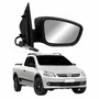 ​​​​​​​Retrovisor Vw Saveiro G5 2008 Até 2012 Elétrico Capa Texturizada Lado Direito Passageiro
