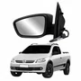 Retrovisor Vw Saveiro G5 2008 Até 2012 Elétrico Capa Texturizada Lado Esquerdo Motorista