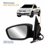 Retrovisor Vw Saveiro G5 2008 Até 2012 Elétrico Capa Lisa Lado Esquerdo Motorista