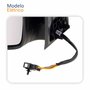 Retrovisor Vw Up 2014 2015 2016 2017 Elétrico Com Pisca Lado Esquerdo Motorista Original