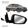 Retrovisor Vw Virtus 2017 Até 2022 Com Pisca Com Controle Lado Direito Passageiro