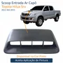 Scoop Entrada Ar Capô Toyota Hilux Srv 2012 Até 2015