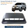 Scoop Entrada Ar Capô Toyota Hilux Sw4 2012 Até 2015
