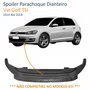 Spoiler Parachoque Dianteiro Vw Golf TSI 2014 Até 2018