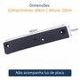 Suporte Placa Dianteiro Mitsubishi Lancer 2010 Até 2016