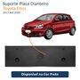 Suporte Placa Dianteiro Toyota Etios 2017 Até 2020